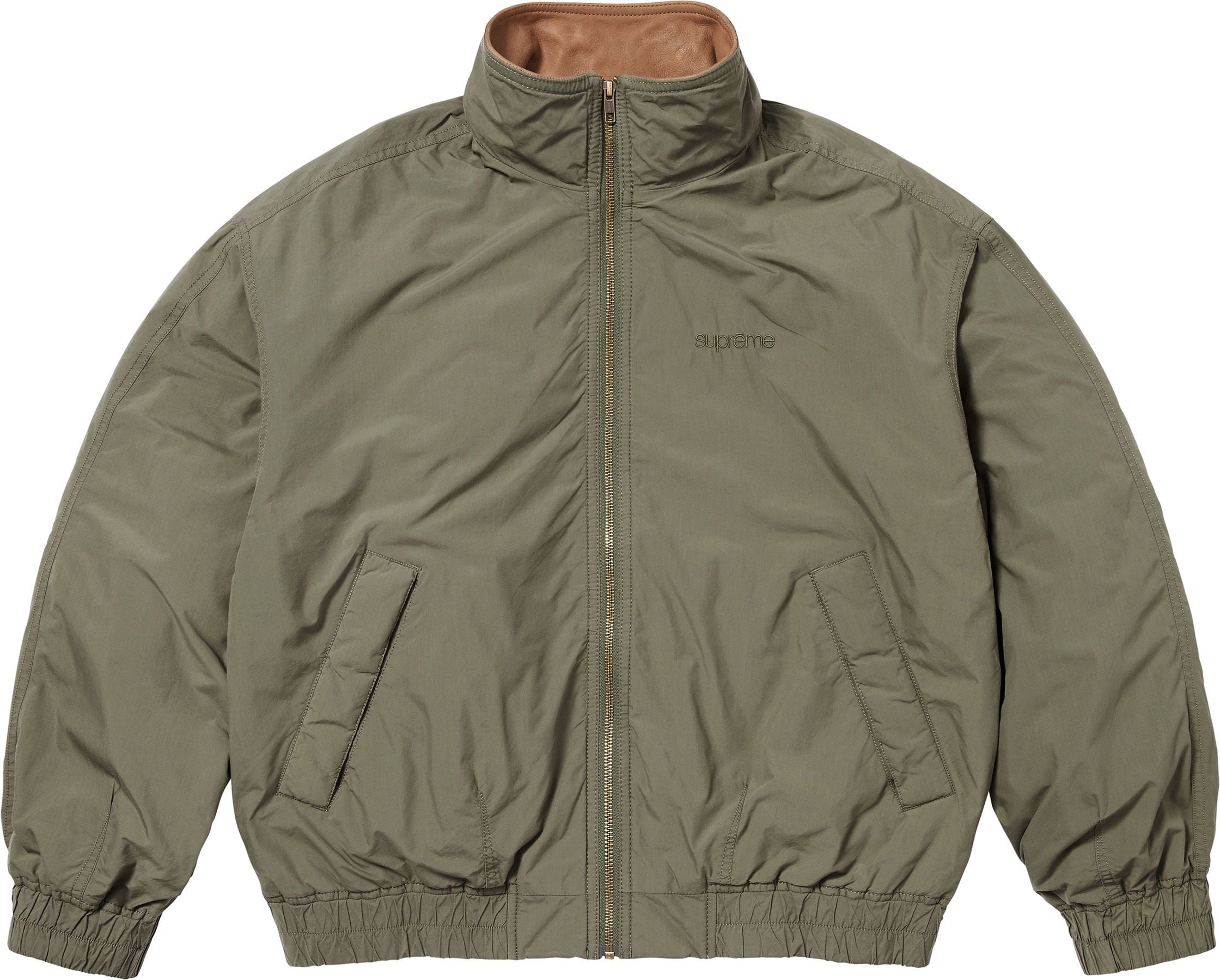 Leather Collar Utility Jacket view 12